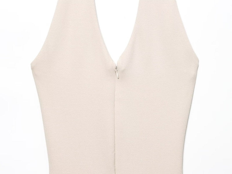 HALTER NECK JUMPSUIT