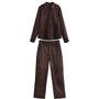 FAUX SUEDE COORDINATE SET