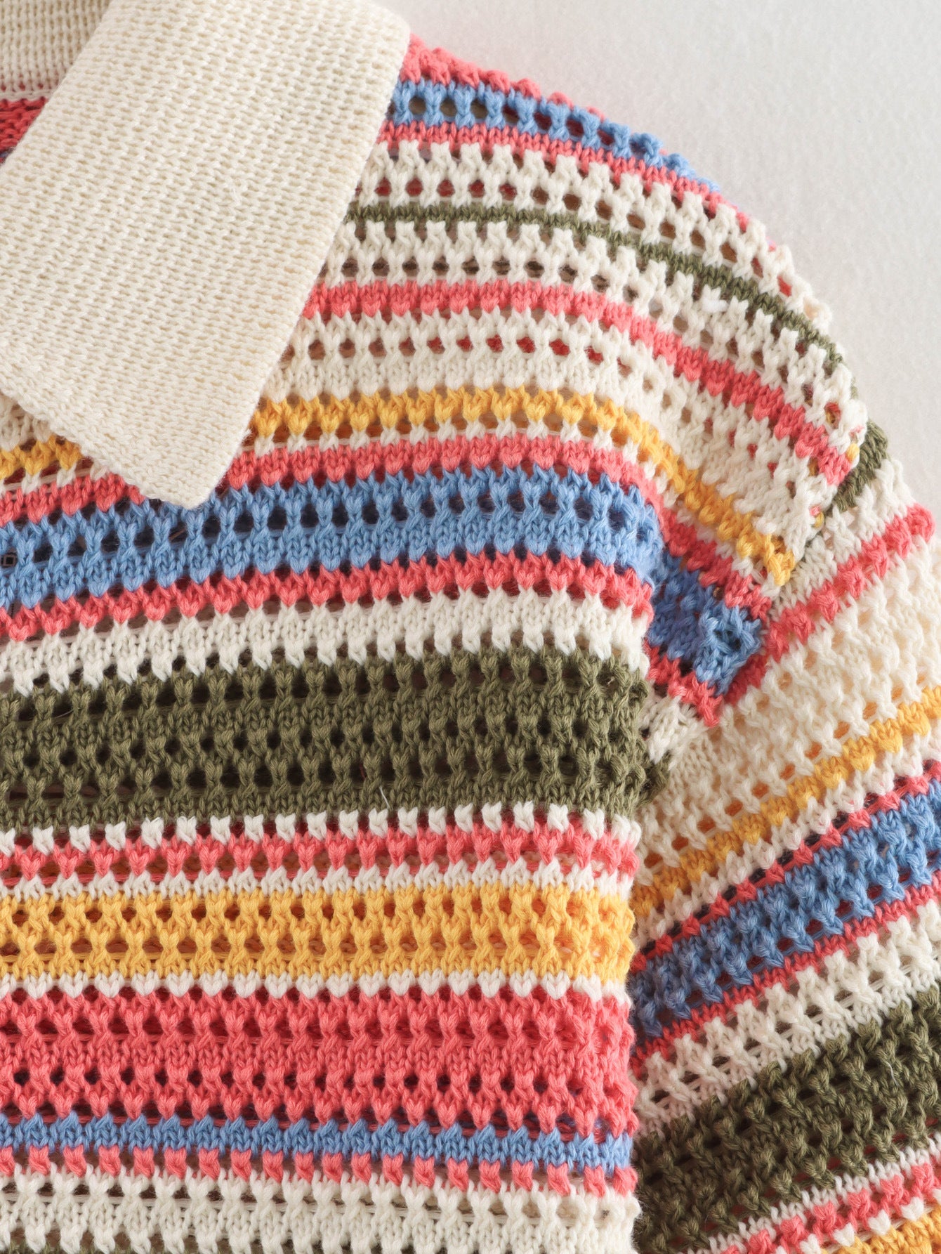 STRIPE KNIT SET