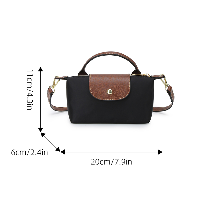 TWO-TONE SHOULDER BAG