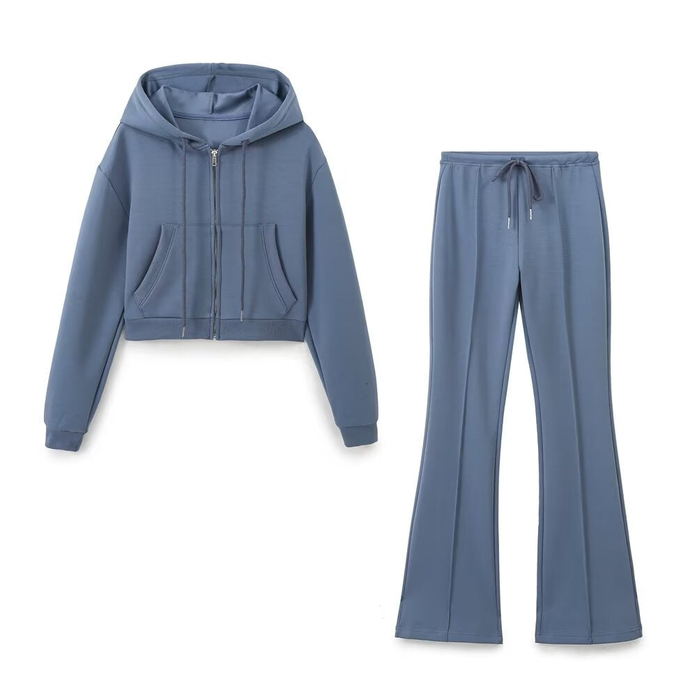 FLEECE HOODIE LOUNGE SET