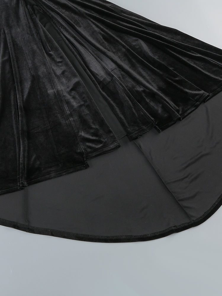 ASYMMETRISCHES MAXI-KLEID