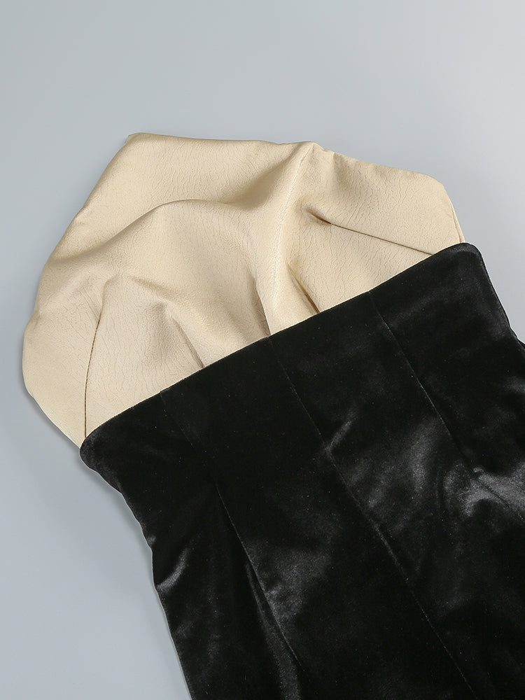 ASYMMETRISCHES MAXI-KLEID