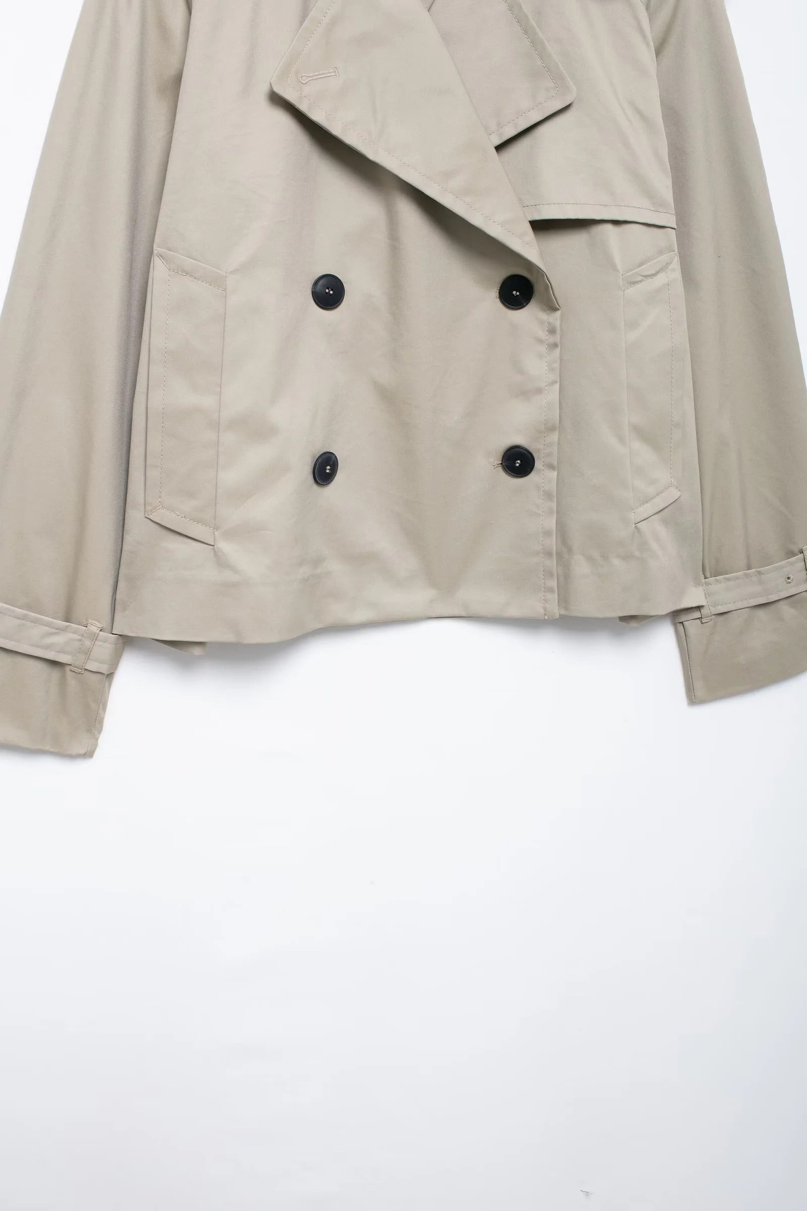 SHORT TRENCH COAT