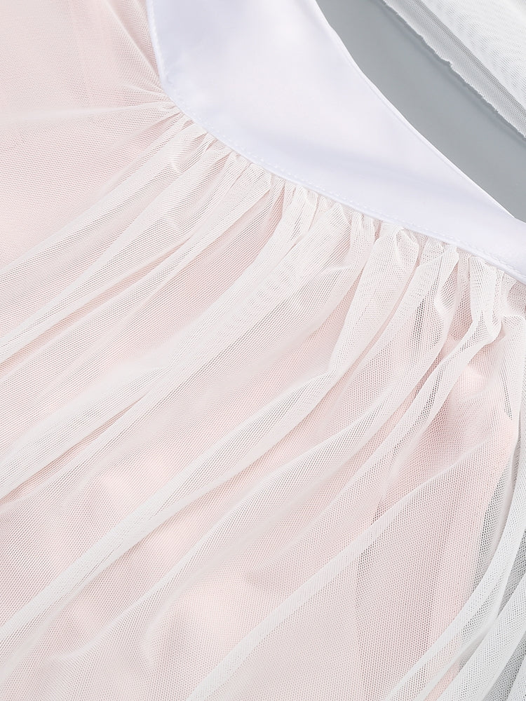 TRANSPARENTES MAXI-KLEID MIT BODYSUIT