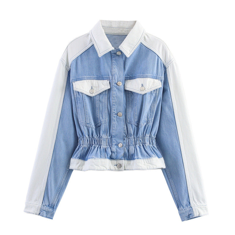 COLORBLOCK DENIM SET