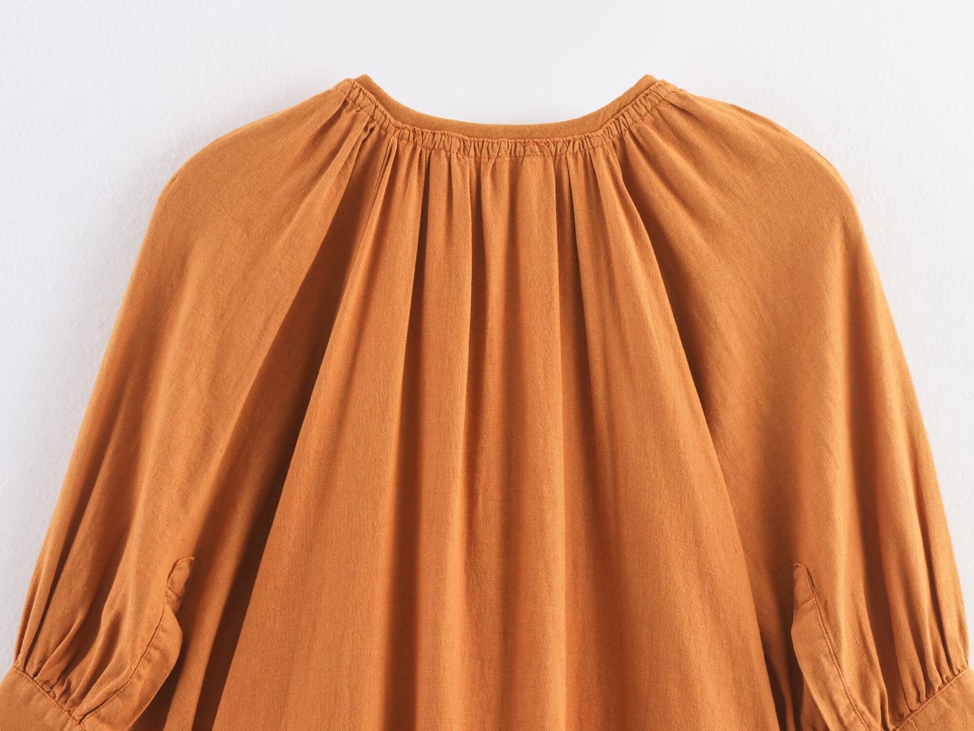 LOCKERES LANGE KLEID IN ORANGE