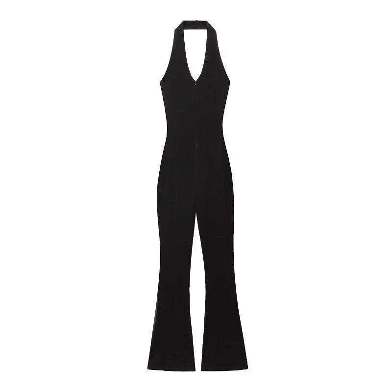 HALTER NECK JUMPSUIT