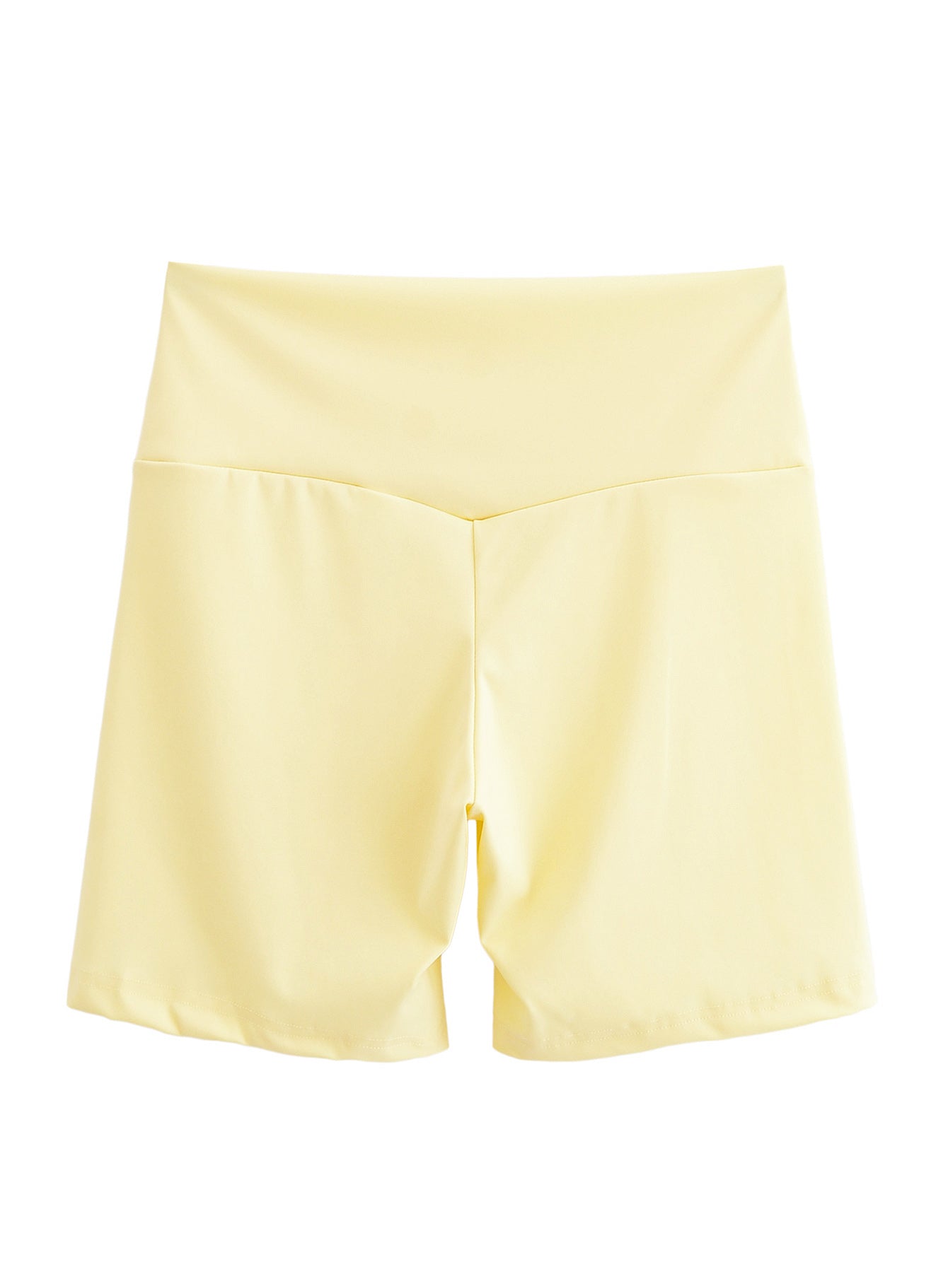 SPORTY YELLOW SHORTS