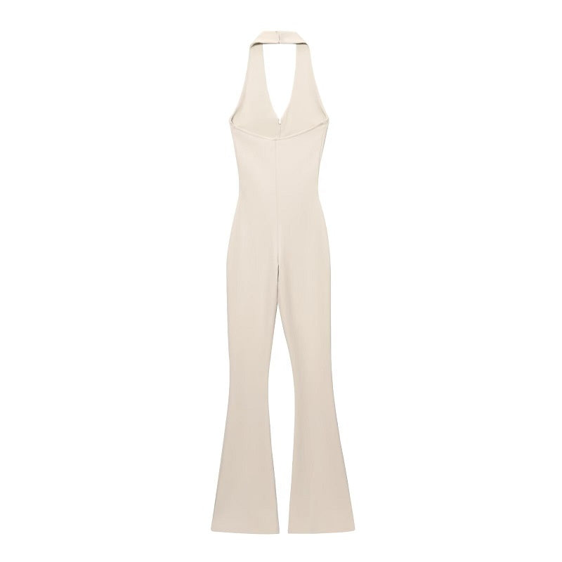 HALTER NECK JUMPSUIT