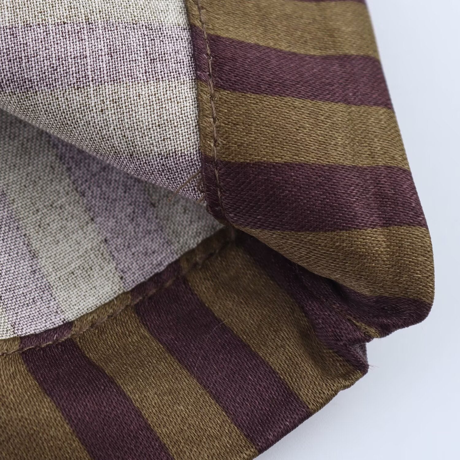 BROWN STRIPED COORDINATE SET