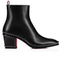 STUDDED BLOCK HEEL ANKLE BOOTS
