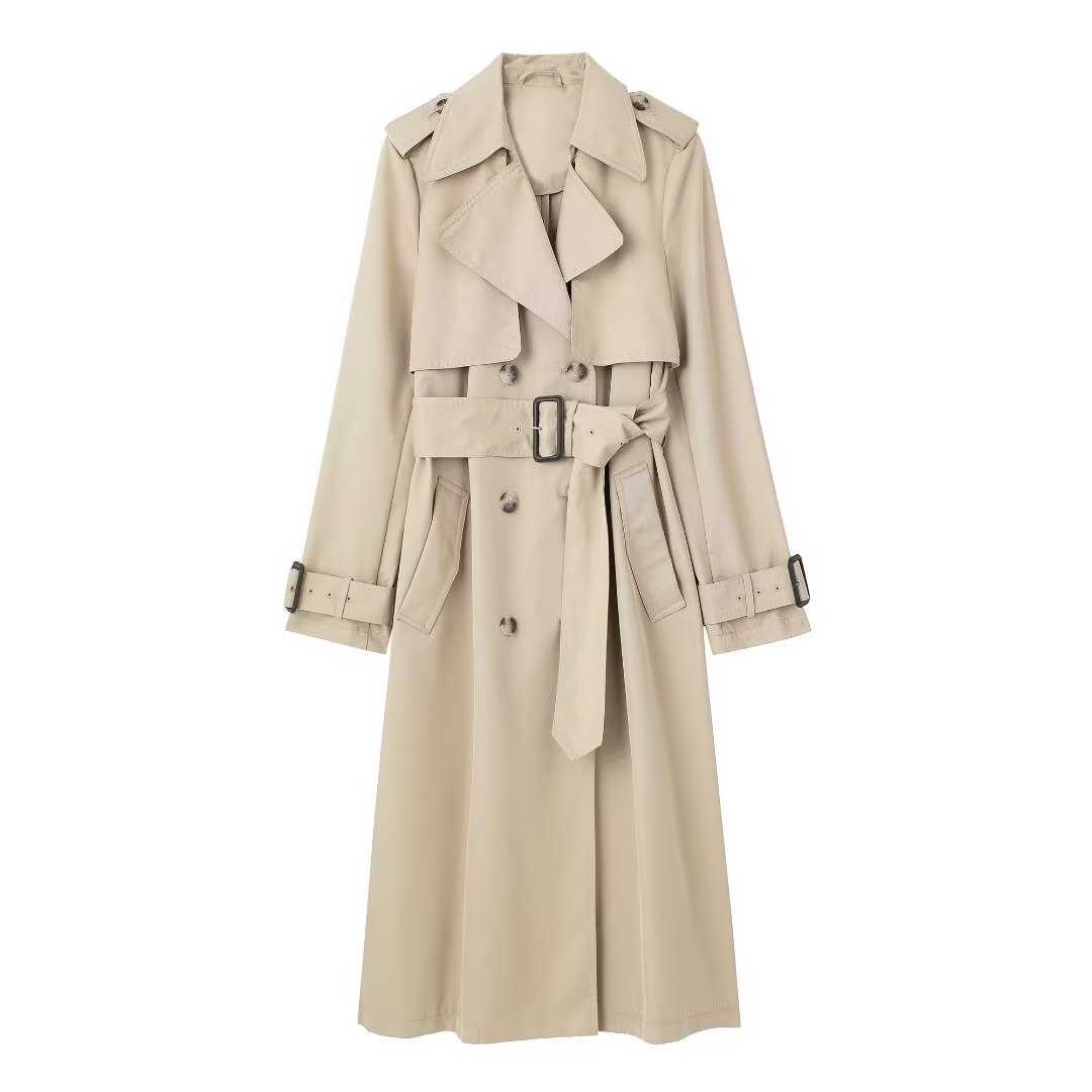 CLASSIC BEIGE TRENCH COAT