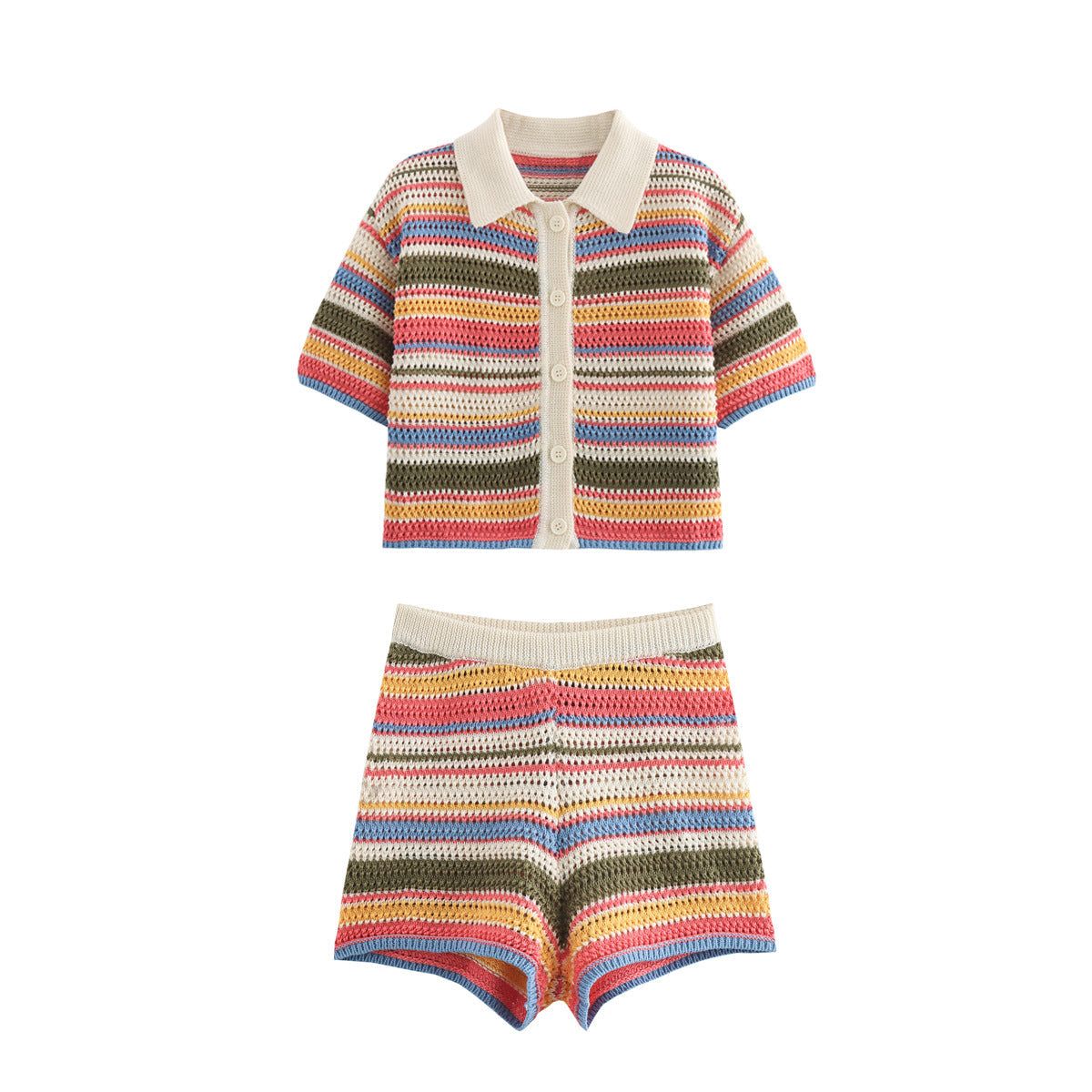 STRIPE KNIT SET