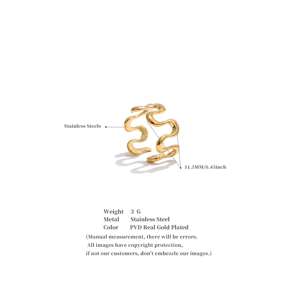 MINIMALISTISCHER OFFENER RING