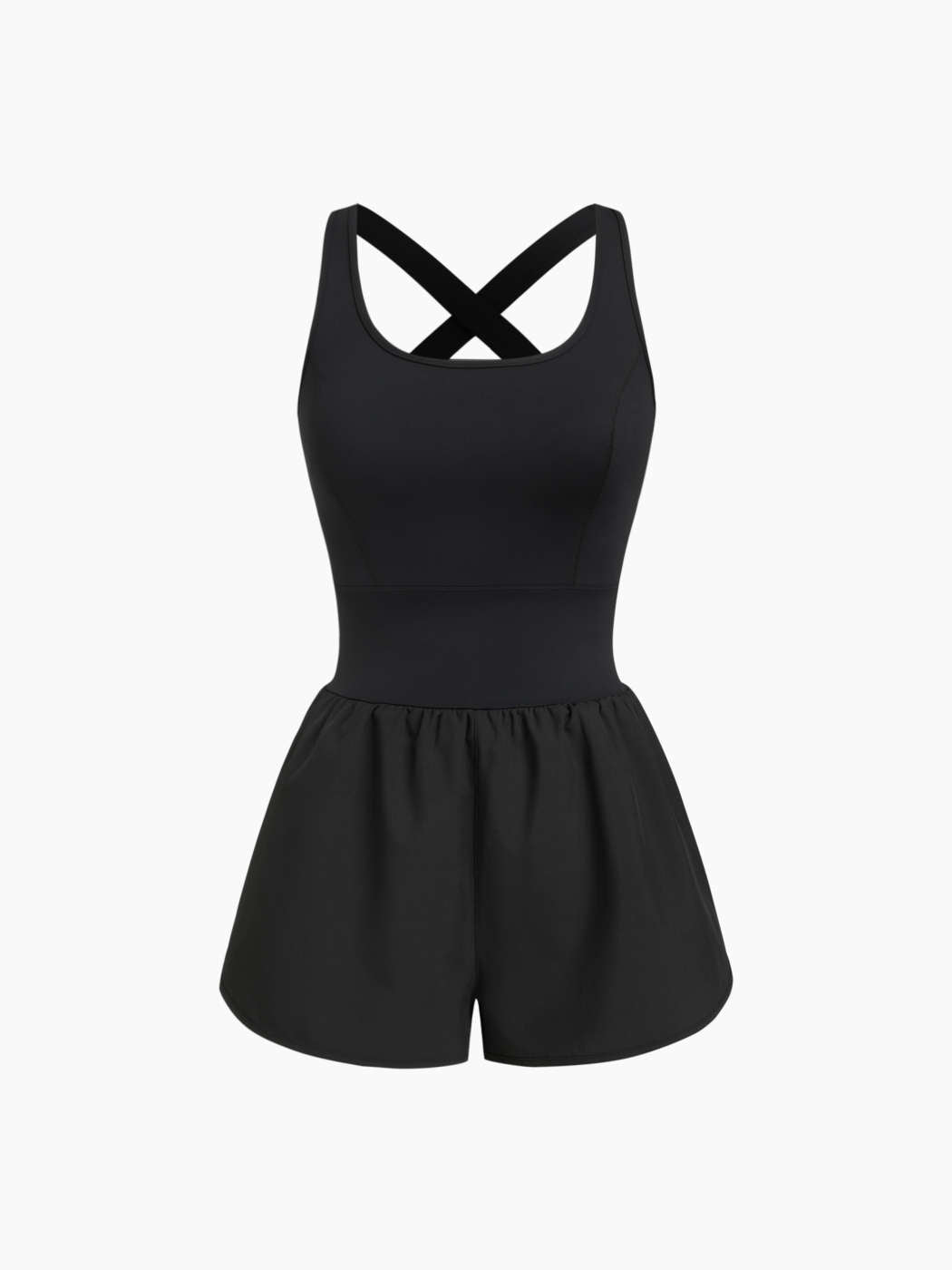 SPORTKLEID MIT INTEGRIERTEN SHORTS