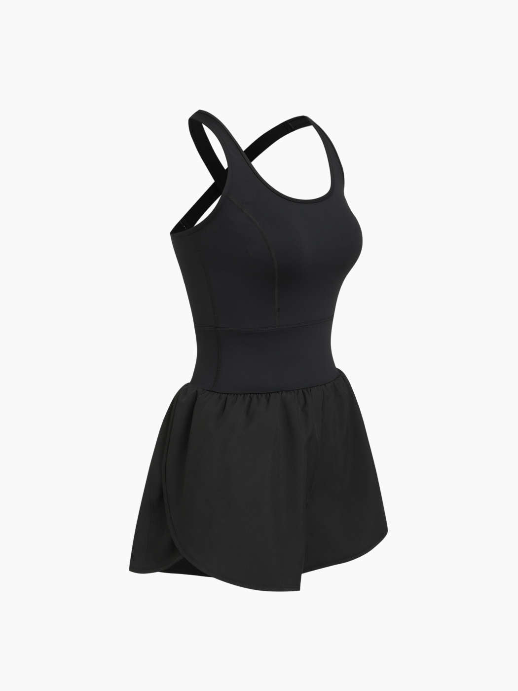 SPORTKLEID MIT INTEGRIERTEN SHORTS