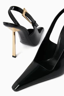GOLDEN HEEL PUMPS