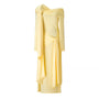 DRAPED OFF-SHOULDER DRESS
