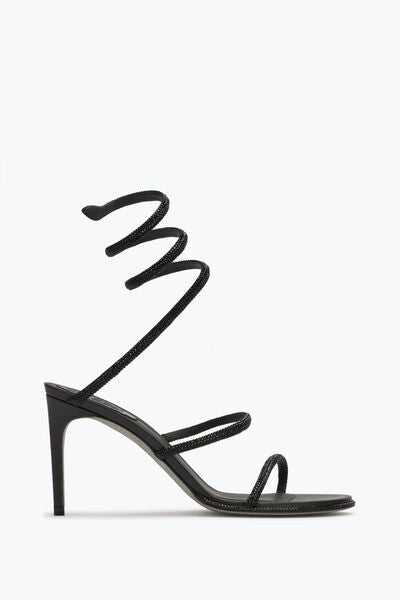 SPIRAL STRAP SANDALS