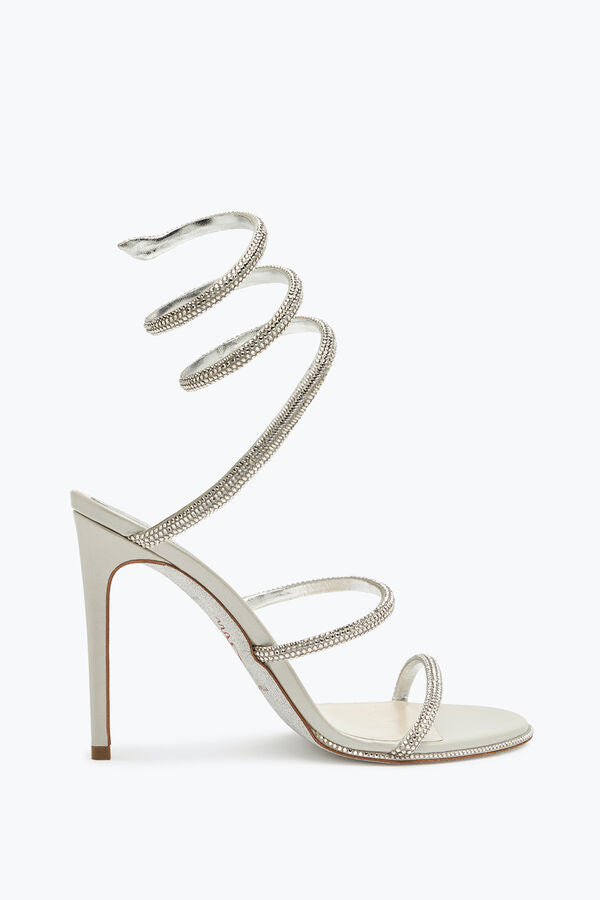 SPIRAL STRAP SANDALS