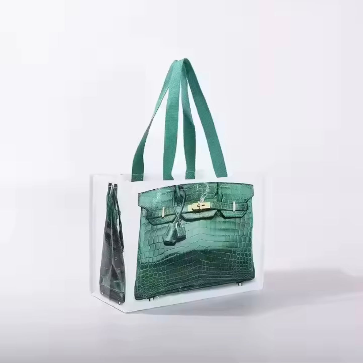 TRANSPARENT TOTE
