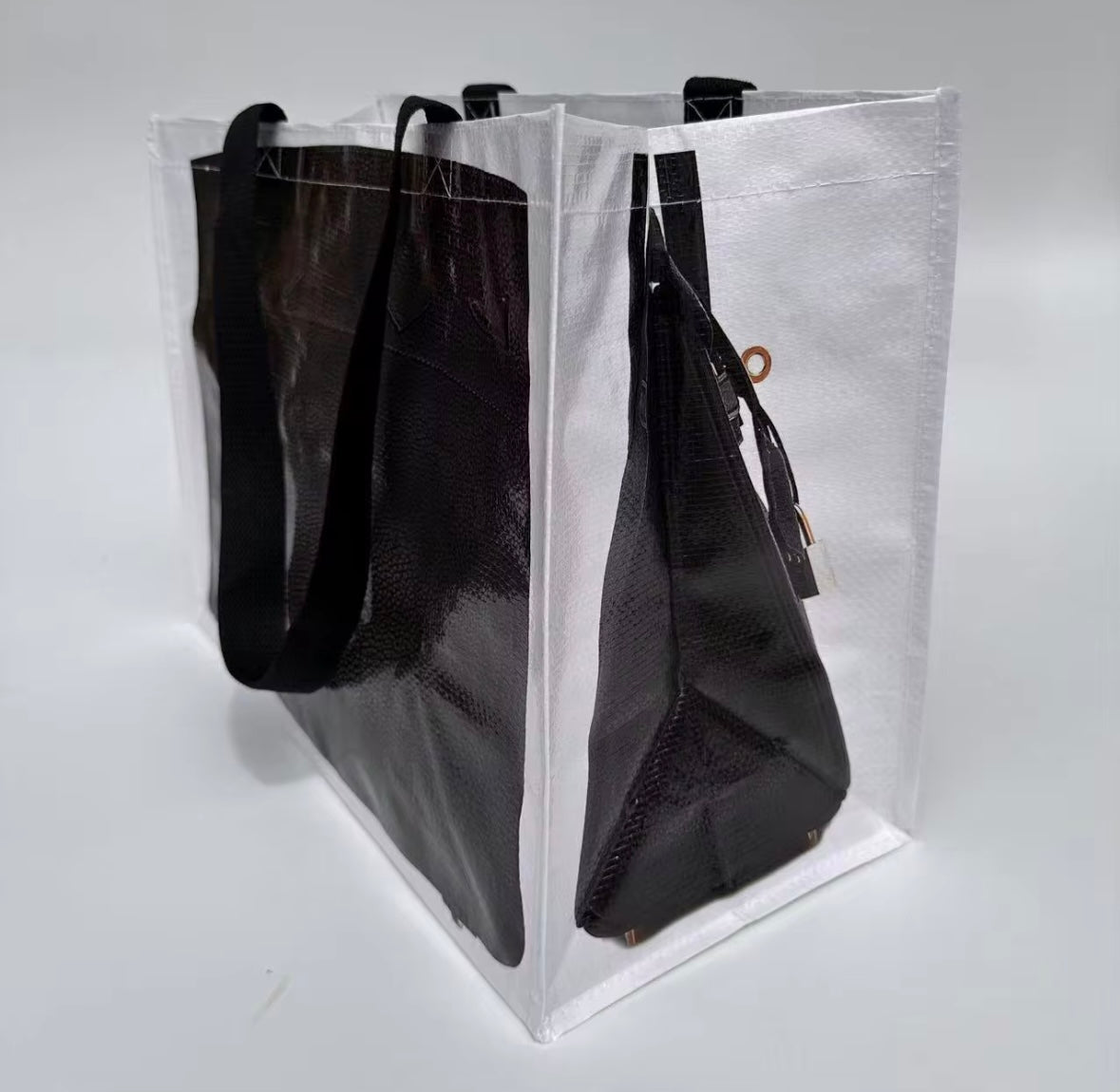 TRANSPARENT TOTE
