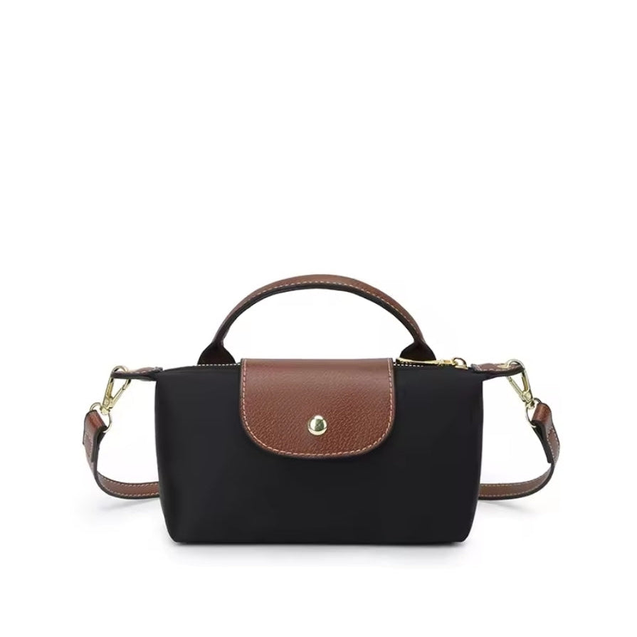 TWO-TONE SHOULDER BAG