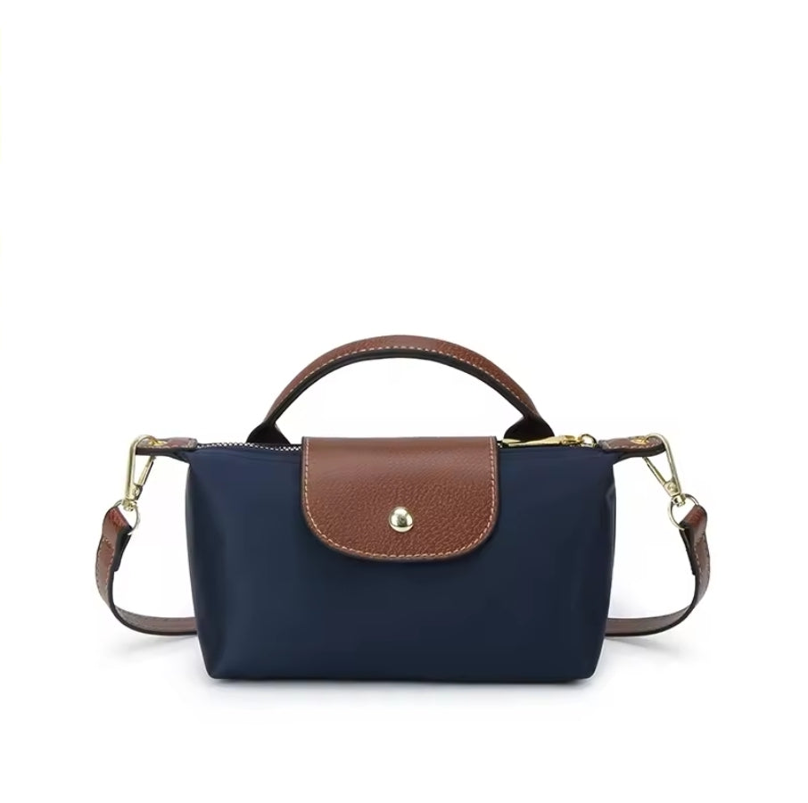 TWO-TONE SHOULDER BAG