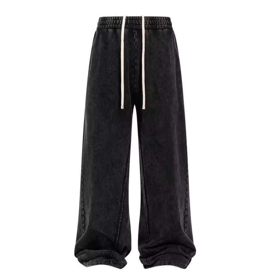 LOUNGE-JOGGER MIT WEITEM BEIN